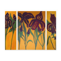 Dancing Iris Postcard