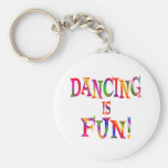 Dancing is Fun Keychains