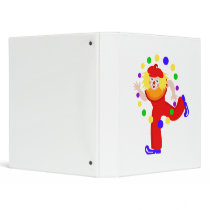 Dancing Juggler Clown Binder