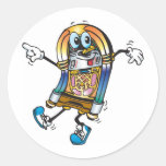 Dancing Jute Box Sticker