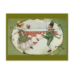 Dancing Leprechauns Post Card