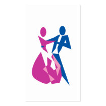 Dancing lessons business card templates