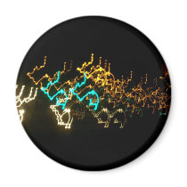 Dancing Lights Magnet