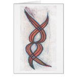 Dancing Lines Greeting Cards