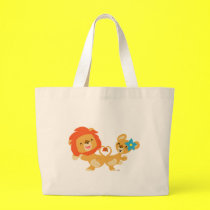 Dancing Löwen Paar Tasche taschen