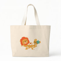 Dancing lion couple bag