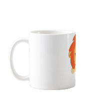 Dancing lion couple mug