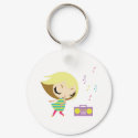 Dancing Maddie keychains by ButtermilkBiscuits Dancing Maddie keychains