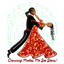 Dancing Makes Me See Stars! (Ladies Spaghetti Stra Tees