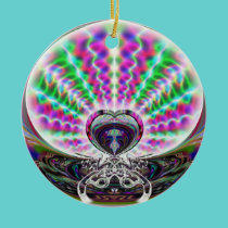 Dancing Man & Scarab Ornament ornaments