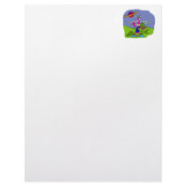 Dancing Martian Letterhead Design