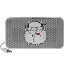 Dancing Music Lamb Portable Speakers