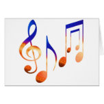 Dancing Music Signs cards