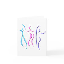 Dancing notecards by tshirtfun Dancing notecards