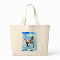 Dancing on water tote bags