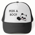 dancing_panda_2, PEEK A BOO! hats
