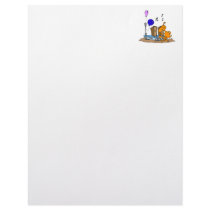 Dancing party martian letterhead
