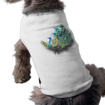 Dancing Peacock Pet Tee