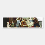 Dancing Peasants By Zick Januarius (Best Quality) Bumper Sticker