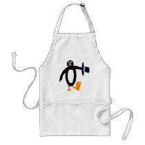 Dancing Penguin aprons