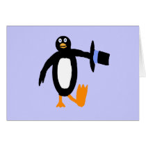 Dancing Penguin cards