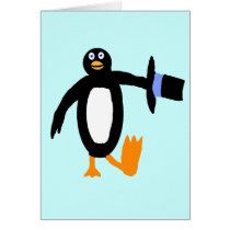 Dancing Penguin cards