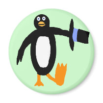 Dancing Penguin magnets