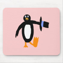 Dancing Penguin mousepads