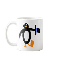 Dancing Penguin mugs
