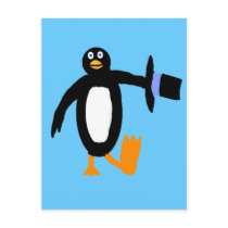 Dancing Penguin postcards