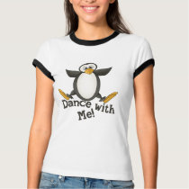 Dancing Penguin t-shirts by CuteArt Dancing Penguin t-shirts