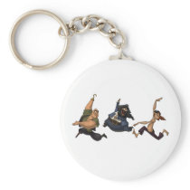 Dancing Pirates Keychain