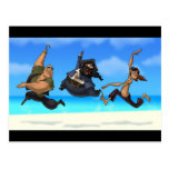 Dancing Pirates Postcard