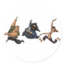 Dancing Pirates Stickers