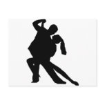 Dancing Post Card
