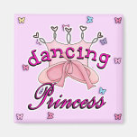 Dancing Princess Ballet Design Magnet