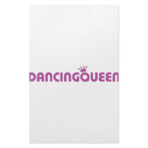 dancing queen icon stationery