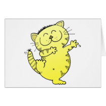 Dancing Queen Kitten cards by Toonboy Dancing Queen Kitten cards
