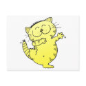 Dancing Queen Kitten postcards