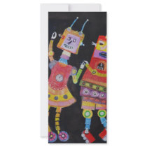 Dancing Robots rack cards