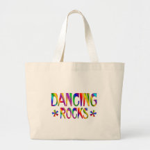 Dancing Rocks Tote Bags