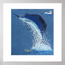 Dancing Sailfish Posters