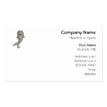 Dancing Shark. Business Card Template