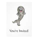 Dancing Shark. Personalized Invitations