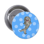 Dancing Shark. Pinback Buttons