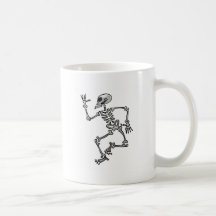 Dancing Skeleton Mug