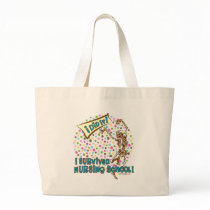Dancing Skeleton Nursing School Survivor Bag