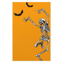 Dancing Skeleton Stationery Paper