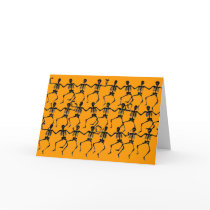 Dancing Skeletons cards by twelfthhouse Dancing Skeletons cards