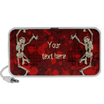 Dancing Skeletons custom portable speaker speakers